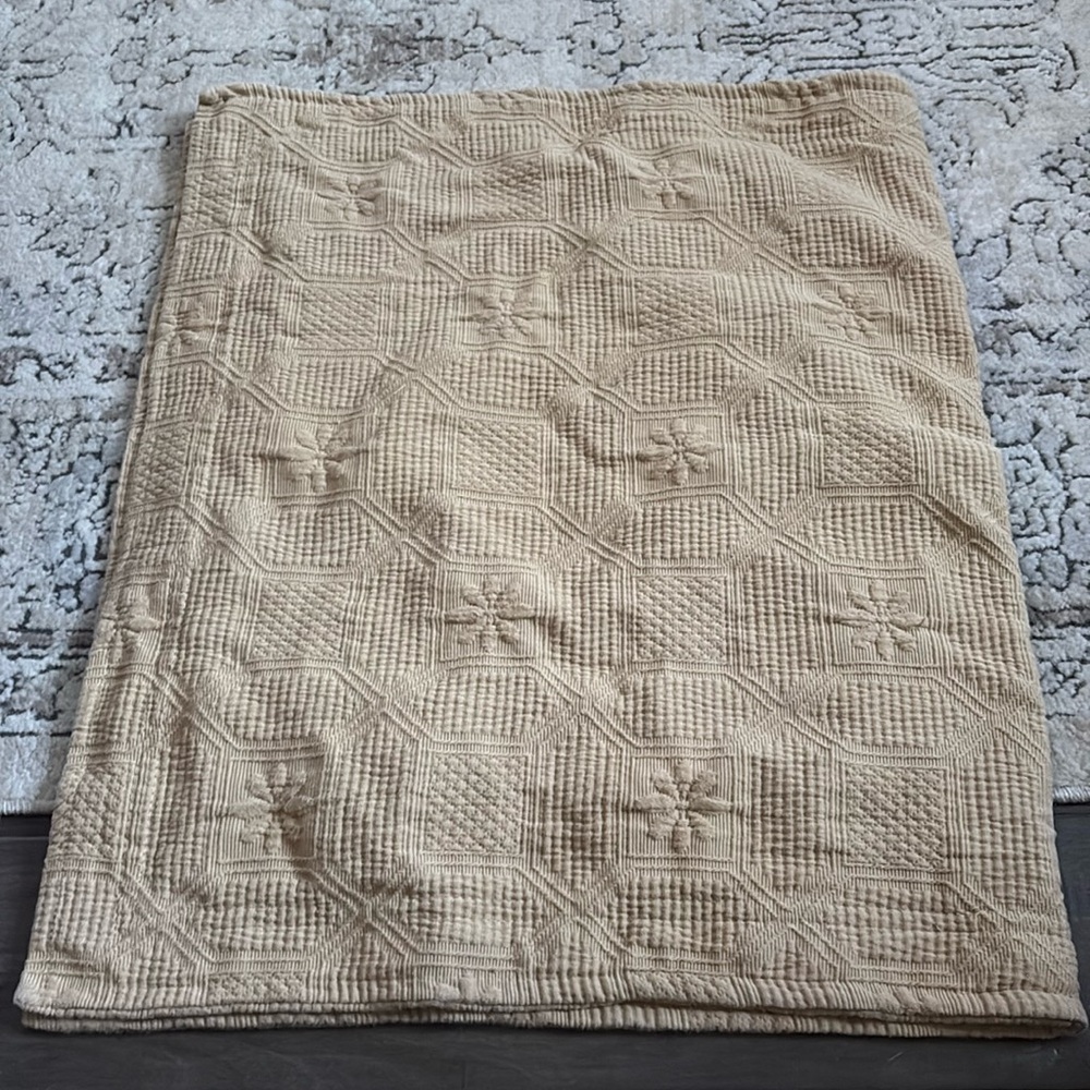2 Peacock Alley Luxury Tan Portugal Cotton  king Shams, Pair